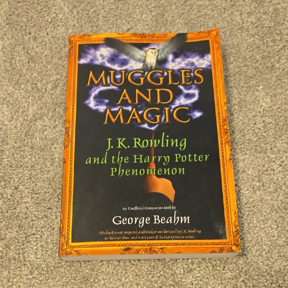 Muggles‎ and Magic Book By J.K. Rowling & The Harry Potter Phenomenon 2004 Copy